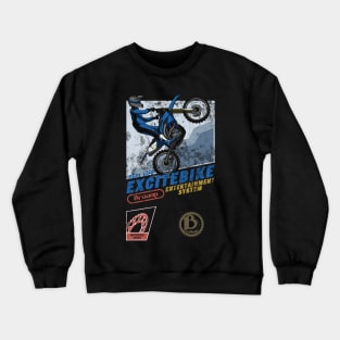 Real Life Excitebike Crewneck Sweatshirt